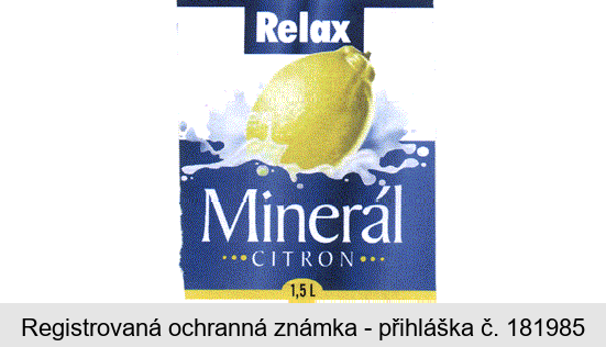 Relax Minerál ...CITRON...