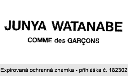 JUNYA WATANABE COMME des GARCONS