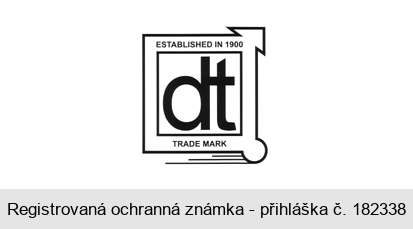 ESTABLISHED IN 1900 dt TRADE MARK