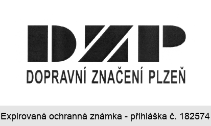 DZP DOPRAVNÍ ZNAČENÍ PLZEŇ