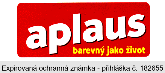 aplaus barevný jako život