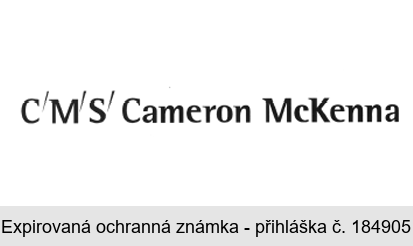 CMS Cameron McKenna