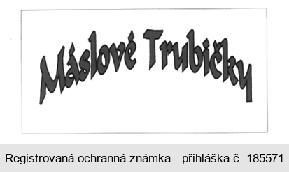 Máslové Trubičky