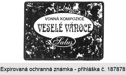 VONNÁ KOMPOZICE VESELÉ VÁNOCE Salus