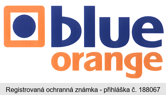 blue orange