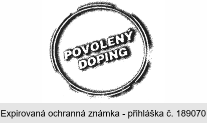 POVOLENÝ DOPING