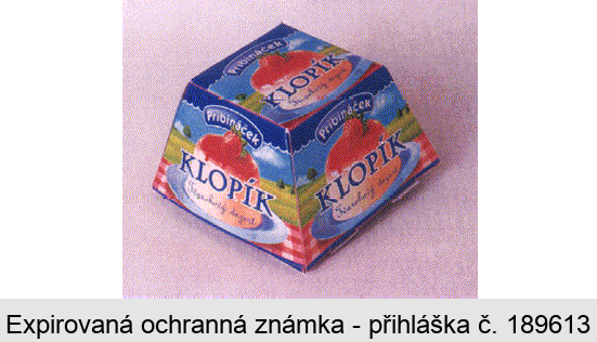 Pribináček KLOPÍK Tvarohový dezert