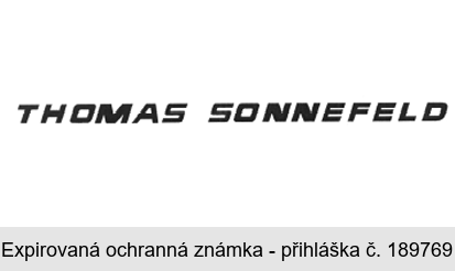 THOMAS SONNEFELD