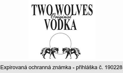 TWO WOLVES original VODKA