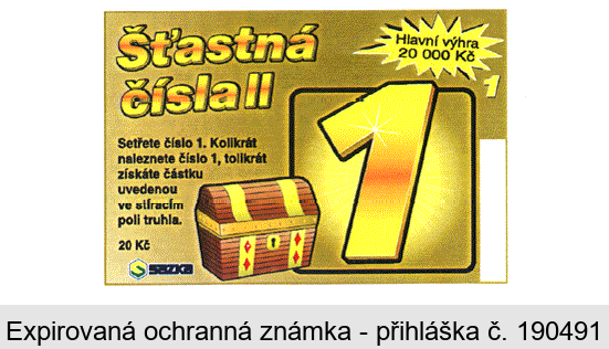 1 Šťastná čísla II, SAZKA