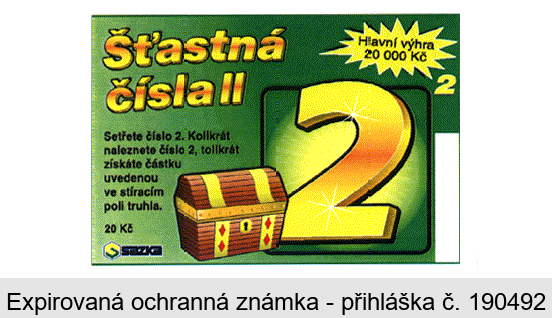 2 Šťastná čísla II, SAZKA