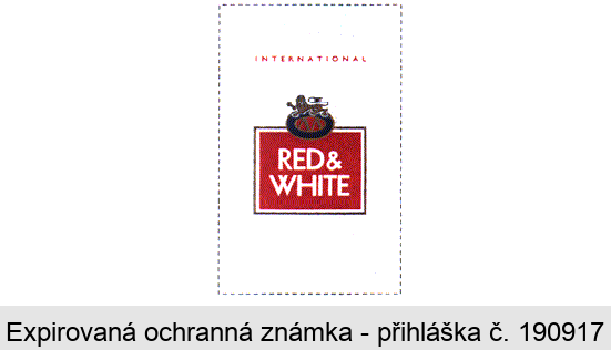 INTERNATIONAL RED & WHITE