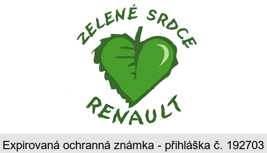 ZELENÉ SRDCE RENAULT