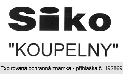 Siko KOUPELNY