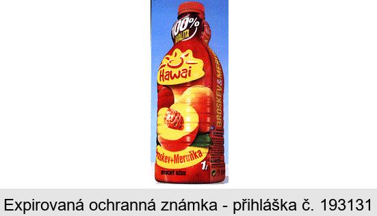 100% KVALITA Hawai Broskev + Meruňka OVOCNÝ DŽUS