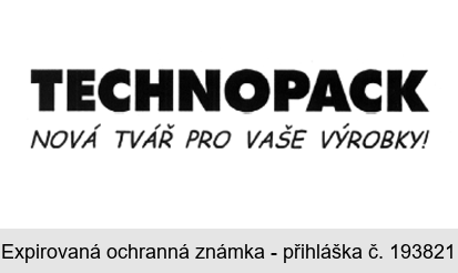 TECHNOPACK NOVÁ TVÁŘ PRO VAŠE VÝROBKY!