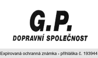 G. P. DOPRAVNÍ SPOLEČNOST