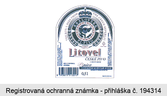 KRÁLOVSKÉ PÍ-PIVO Litovel ČESKÉ PIVO