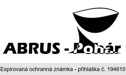 ABRUS - Pohár