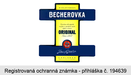 KARLOVARSKÁ BECHEROVKA ORIGINAL