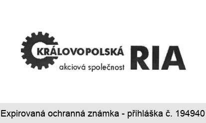 KRÁLOVOPOLSKÁ RIA akciová společnost