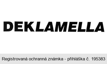 DEKLAMELLA