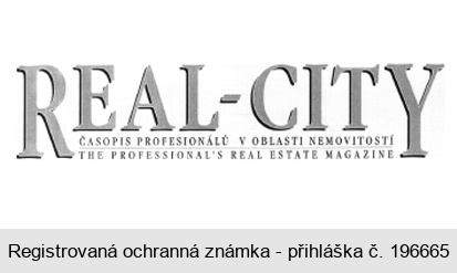 REAL-CITY ČASOPIS PROFESIONÁLŮ V OBLASTI NEMOVITOSTÍ THE PROFESSIONAL´S REAL ESTATE MAGAZINE