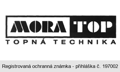 MORA TOP TOPNÁ TECHNIKA