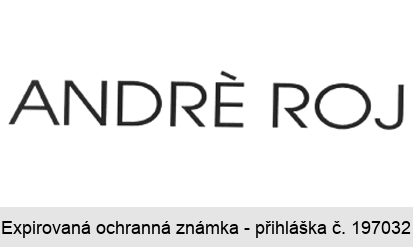 ANDRE ROJ