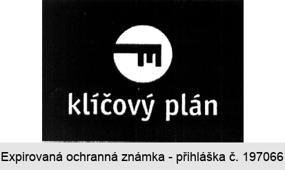 klíčový plán