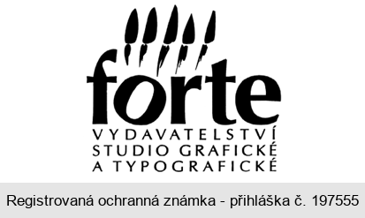 forte VYDAVATELSTVÍ  STUDIO  GRAFICKÉ A  TYPOGRAFICKÉ