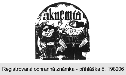 aknemíň