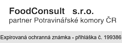 FoodConsult s.r.o. partner Potravinářské komory ČR