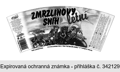 Prima ZMRZLINOVÝ SNÍH letní vanilkový