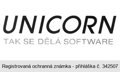 UNICORN TAK SE DĚLÁ SOFTWARE