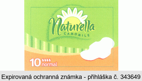 Naturella CAMOMILE 10 normal