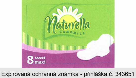 Naturella CAMOMILE 8 maxi