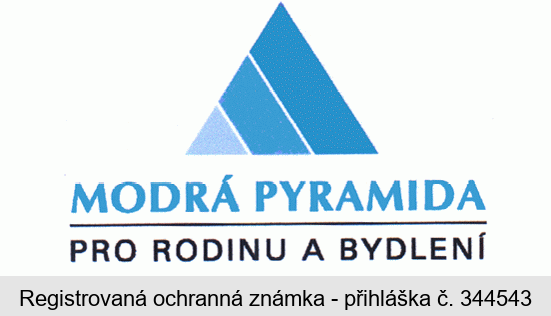 MODRÁ PYRAMIDA PRO RODINU A BYDLENÍ