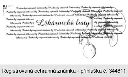 Lékárnické listy Praktický zápisník lékárnický