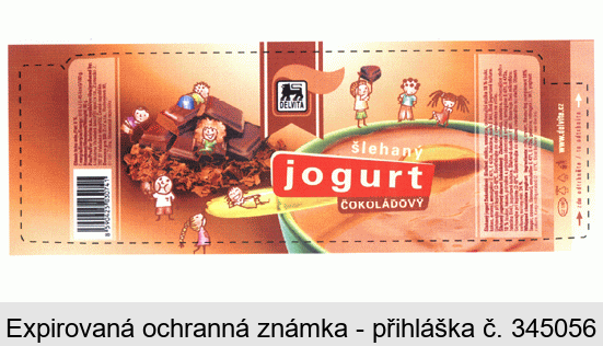 DELVITA šlehaný jogurt ČOKOLÁDOVÝ