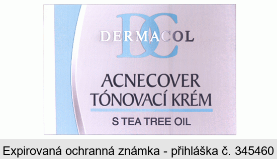 DC DERMACOL ACNECOVER TÓNOVACÍ KRÉM S TEA TREE OIL