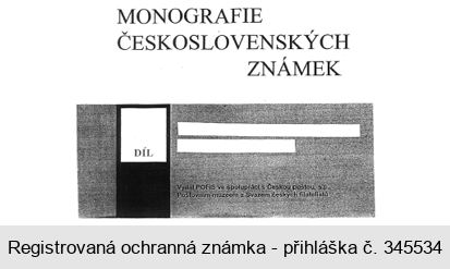 MONOGRAFIE ČESKOSLOVENSKÝCH ZNÁMEK