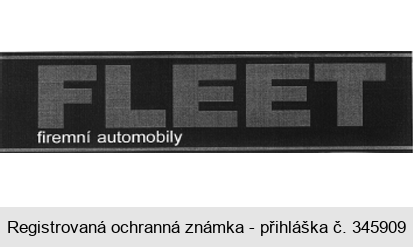 FLEET firemní automobily