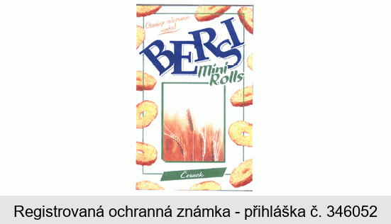 BERSI Mini Rolls Česnek