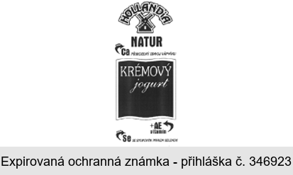 HOLLANDIA NATUR KRÉMOVÝ jogurt