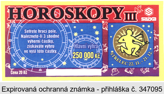 HOROSKOPY III S sazka STŘELEC