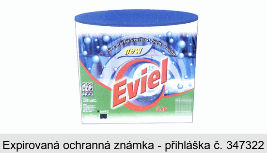 new Eviel Na praní barevného a bílého prádla