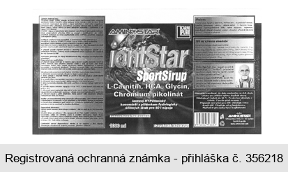 AMINOSTAR iontStar SportSirup