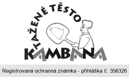 KAMBANA Tažené těsto