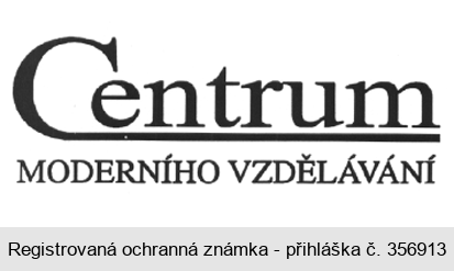 Centrum MODERNÍHO VZDĚLÁVÁNÍ